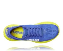 Hoka One One Carbon X Hardloopschoenen Blauw/geel Heren -Hoka 1102886 abep 005