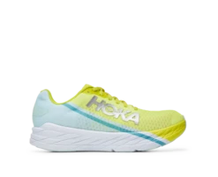 Hoka One One Hoka Rocket X Hardloopschoenen Geel/wit Unisex