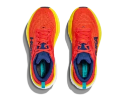 Hoka One One Hoka Bondi 8 Hardloopschoenen Geel/rood Heren -Hoka 1123202 rafl 002