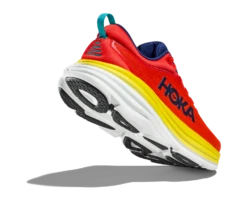 Hoka One One Hoka Bondi 8 Hardloopschoenen Geel/rood Heren -Hoka 1123202 rafl 004
