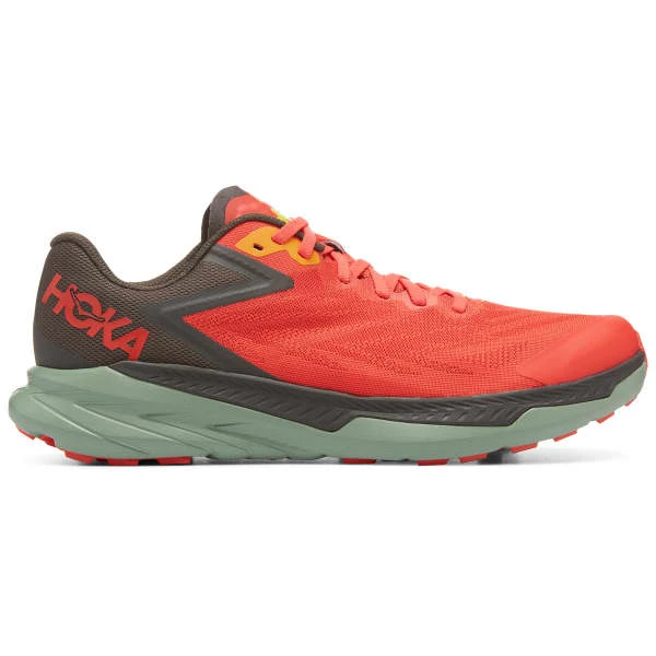 HOKA ONE ONE ZINAL FIESTA/BLACK OLIVE 22 1 HOKA ONE ONE ZINAL FIESTA/BLACK OLIVE 22