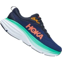 HOKA ONE ONE BONDI 8 W OUTER SPACE/BELLWETHER BLUE 22 8 HOKA ONE ONE BONDI 8 W OUTER SPACE/BELLWETHER BLUE 22 -Hoka 9 110533 bondi 8 w outer space bellwether blue 1127952 0sbb 03