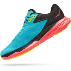 HOKA ONE ONE ZINAL W SCUBA BLUE/DIVA PINK 22 -Hoka 9 110624 zinal w scuba blue diva pink 1119400 sbdp 06