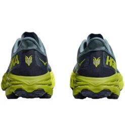 HOKA ONE ONE SPEEDGOAT 5 WIDE STONE BLUE/DARK CITRON 23 -Hoka 9 123929 speedgoat 5 wide stone blue dark citron 1123159 sbdct 06