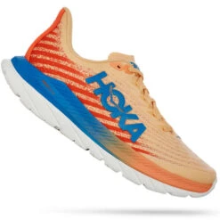 HOKA ONE ONE MACH 5 IMPALA/VIBRANT ORANGE 23