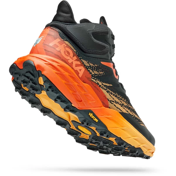 HOKA ONE ONE SPEEDGOAT 5 MID GORE-TEX BLUE GRAPHITE/AMBER YELLOW 23 5 HOKA ONE ONE SPEEDGOAT 5 MID GORE-TEX BLUE GRAPHITE/AMBER YELLOW 23 - Afbeelding 5