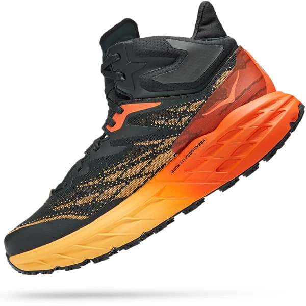 HOKA ONE ONE SPEEDGOAT 5 MID GORE-TEX BLUE GRAPHITE/AMBER YELLOW 23 6 HOKA ONE ONE SPEEDGOAT 5 MID GORE-TEX BLUE GRAPHITE/AMBER YELLOW 23 - Afbeelding 6