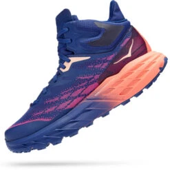 HOKA ONE ONE SPEEDGOAT 5 MID GORE-TEX W BELLWETHER BLUE/CAMELLIA 23 -Hoka 9 123968 1127919 bbcml 06