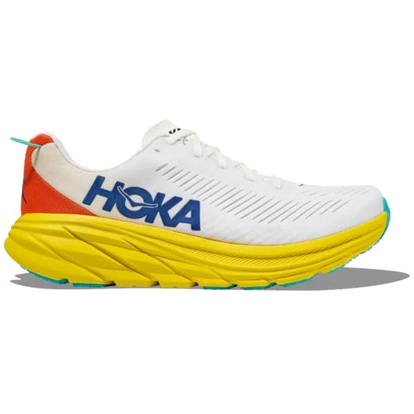 HOKA ONE ONE RINCON 3 WHITE/EGGNOG 23 1 HOKA ONE ONE RINCON 3 WHITE/EGGNOG 23