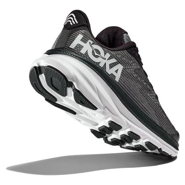 HOKA ONE ONE CLIFTON 9 YOUTH BLACK/WHITE 23 4 HOKA ONE ONE CLIFTON 9 YOUTH BLACK/WHITE 23 - Afbeelding 4