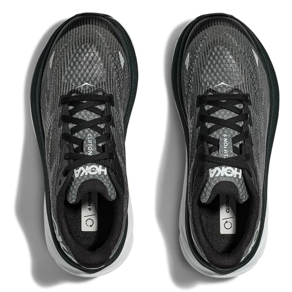 HOKA ONE ONE CLIFTON 9 YOUTH BLACK/WHITE 23 6 HOKA ONE ONE CLIFTON 9 YOUTH BLACK/WHITE 23 - Afbeelding 6