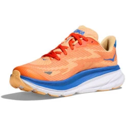 HOKA ONE ONE CLIFTON 9 YOUTH VIBRANT ORANGE/IMPALA 23 -Hoka 9 126055 clifton 9 youth vibrant orange impala 1131170 voim 03