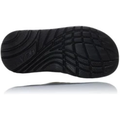 HOKA ONE ONE ORA RECOVERY FLIP 2 BLACK/DARK GULL GRAY 23 -Hoka 9 90460 ora recovery flip black dark gull gray 1099675 bdggr 05