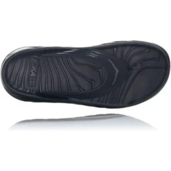 HOKA ONE ONE ORA RECOVERY FLIP 2 BLACK/DARK GULL GRAY 23 -Hoka 9 90460 ora recovery flip black dark gull gray 1099675 bdggr 06