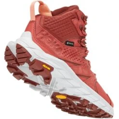 HOKA ONE ONE ANACAPA MID GORE-TEX W HOT SAUCE/CHERRY MAHOGANY 22 9 HOKA ONE ONE ANACAPA MID GORE-TEX W HOT SAUCE/CHERRY MAHOGANY 22 -Hoka 9 91502 anacapa mid gore tex w hot sauce cherry mahogany 1119372 hscm 04