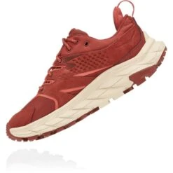 HOKA ONE ONE ANACAPA LOW GORE-TEX W CHERRY MAHOGANY/HOT SAUCE 22 -Hoka 9 91504 anacapa low gtx cherry mahogany hot sauce 1119373 cmhs 04