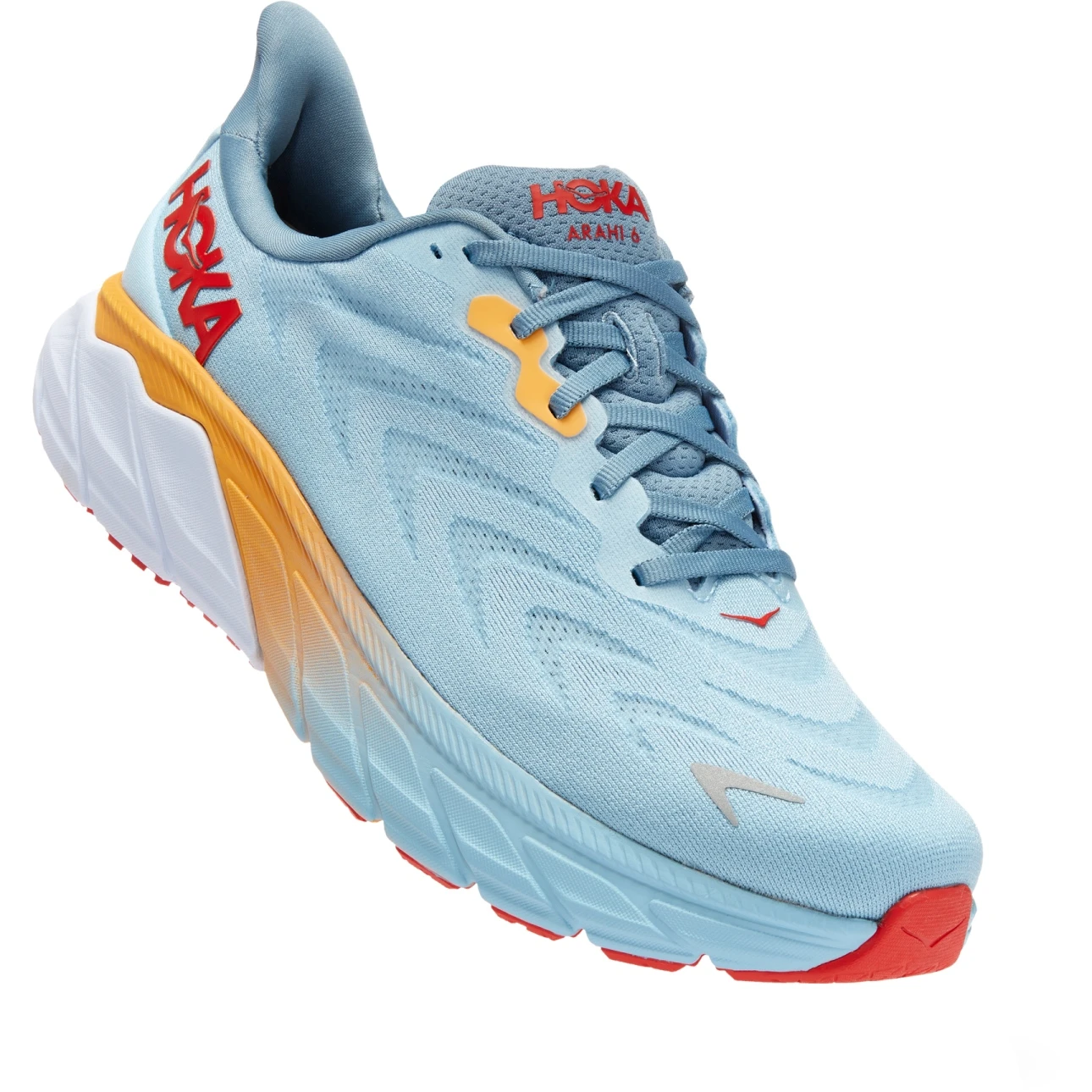 Hoka Arahi 6 Wide Hardloopschoenen - Summer Song / Mountain Spring 1 Hoka Arahi 6 Wide Hardloopschoenen - Summer Song / Mountain Spring