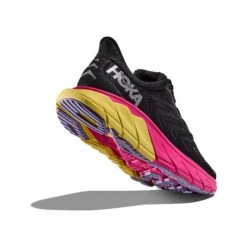 Hoka Arahi 6 Dames Hardloopschoenen - Zwart / Pink Yarrow -Hoka hoka arahi 6 women s running shoes black pink yarrow 5 1428165