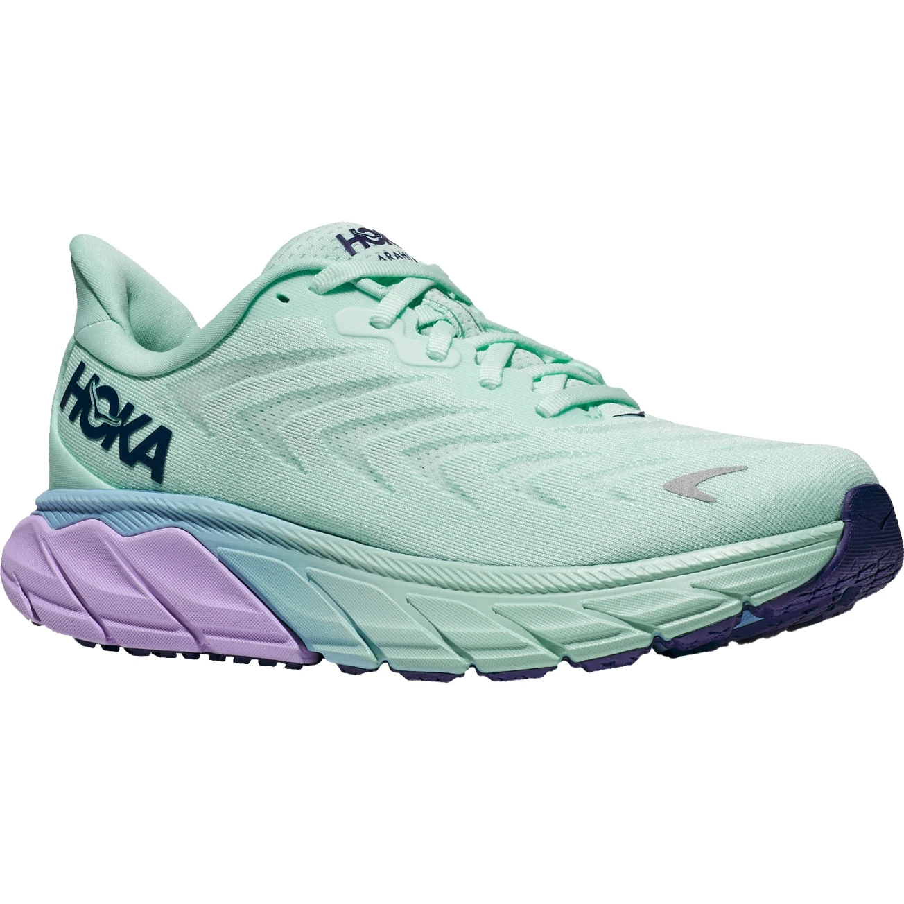 Hoka Arahi 6 Dames Hardloopschoenen - Sunlit Ocean / Lilac Mist 1 Hoka Arahi 6 Dames Hardloopschoenen - Sunlit Ocean / Lilac Mist