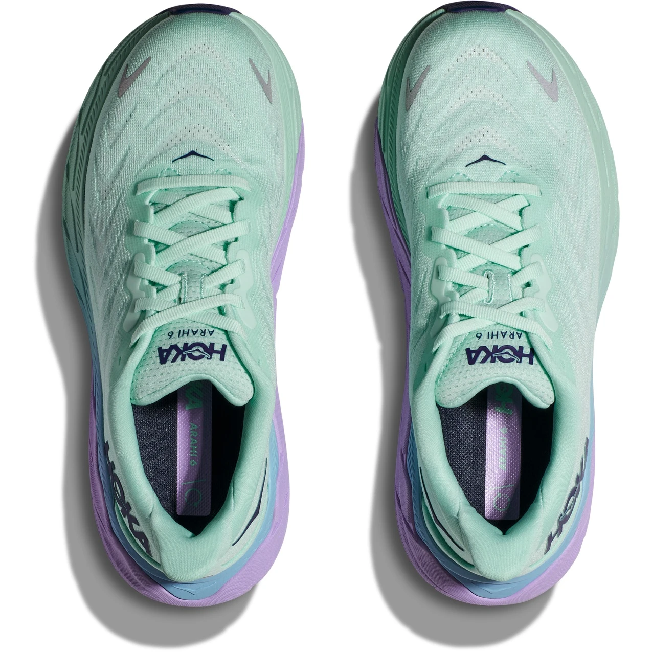 Hoka Arahi 6 Dames Hardloopschoenen - Sunlit Ocean / Lilac Mist 7 Hoka Arahi 6 Dames Hardloopschoenen - Sunlit Ocean / Lilac Mist - Afbeelding 7