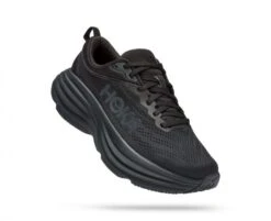 Hoka One One Hoka Bondi 8 Hardloopschoenen Zwart Dames