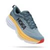 Hoka One One Hoka Bondi 8 Wide Hardloopschoenen Zilver/grijs Heren