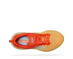 Hoka One One Hoka Bondi 8 Hardloopschoenen Rood/geel Heren -Hoka hoka bondi 8 1123202 pbay 003