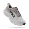 Hoka One One Hoka Bondi 8 Wide Hardloopschoenen Grijs Heren