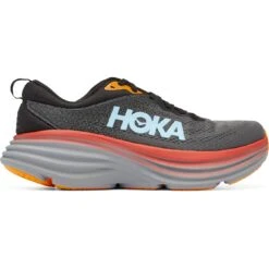 Hoka Bondi 8 Hardloopschoenen Heren - Anthracite / Castlerock -Hoka hoka bondi 8 running shoes anthracite castlerock 8 1239624