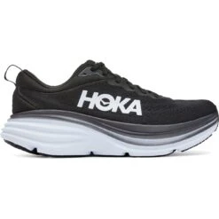 Hoka Bondi 8 Wide Hardloopschoenen Heren - Zwart / Wit -Hoka hoka bondi 8 running shoes black white 8 1239642