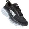 Hoka Bondi 8 Hardloopschoenen Dames - Zwart / Wit