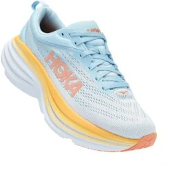 Hoka Bondi 8 Wide Hardloopschoenen Dames - Summer Song / Country Air