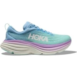 Hoka Bondi 8 Hardloopschoenen Dames - Airy Blue / Sunlit Ocean -Hoka hoka bondi 8 womens running shoes airy blue sunlit ocean 5 1502127