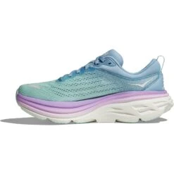 Hoka Bondi 8 Hardloopschoenen Dames - Airy Blue / Sunlit Ocean -Hoka hoka bondi 8 womens running shoes airy blue sunlit ocean 7 1502129