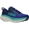 Hoka Bondi 8 Hardloopschoenen Dames - Bellwether Blue / Evening Sky