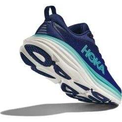 Hoka Bondi 8 Hardloopschoenen Dames - Bellwether Blue / Evening Sky -Hoka hoka bondi 8 womens running shoes bellwether blue evening sky 5 1502137