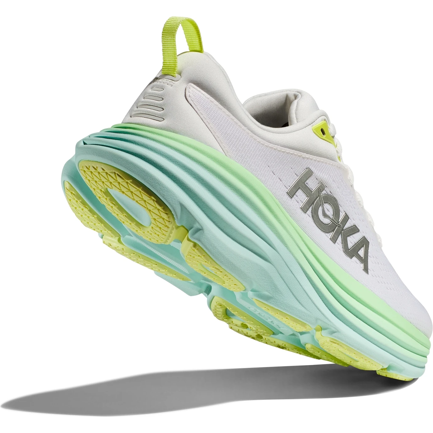 Hoka Bondi 8 Hardloopschoenen Dames - Blanc De Blanc / Sunlit Ocean 5 Hoka Bondi 8 Hardloopschoenen Dames - Blanc De Blanc / Sunlit Ocean - Afbeelding 5