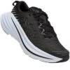 Hoka Bondi X Hardloopschoenen - Zwart / Wit