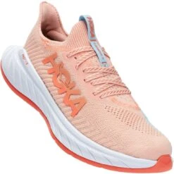 Hoka Carbon X 3 Dames Hardloopschoenen - Peach Parfait / Summer Song