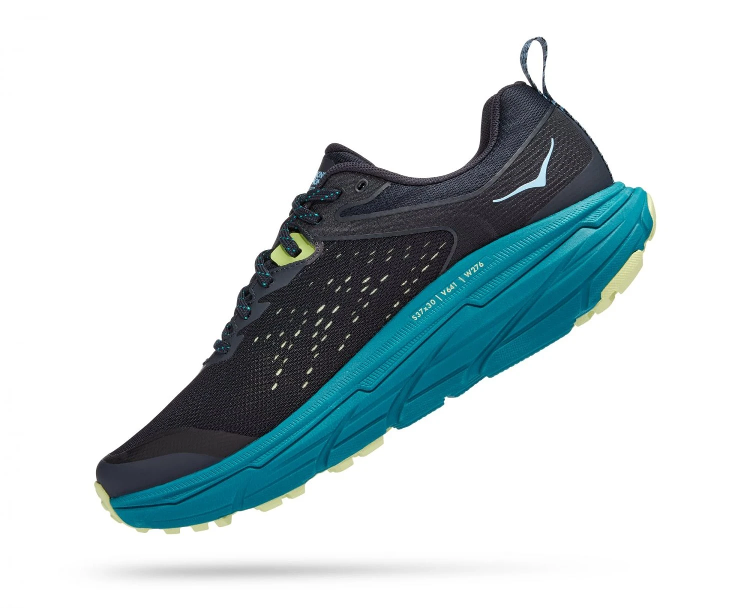Hoka One One Hoka Challenger ATR 6 Hardloopschoenen Zwart/blauw Heren 2 Hoka One One Hoka Challenger ATR 6 Hardloopschoenen Zwart/blauw Heren - Afbeelding 2