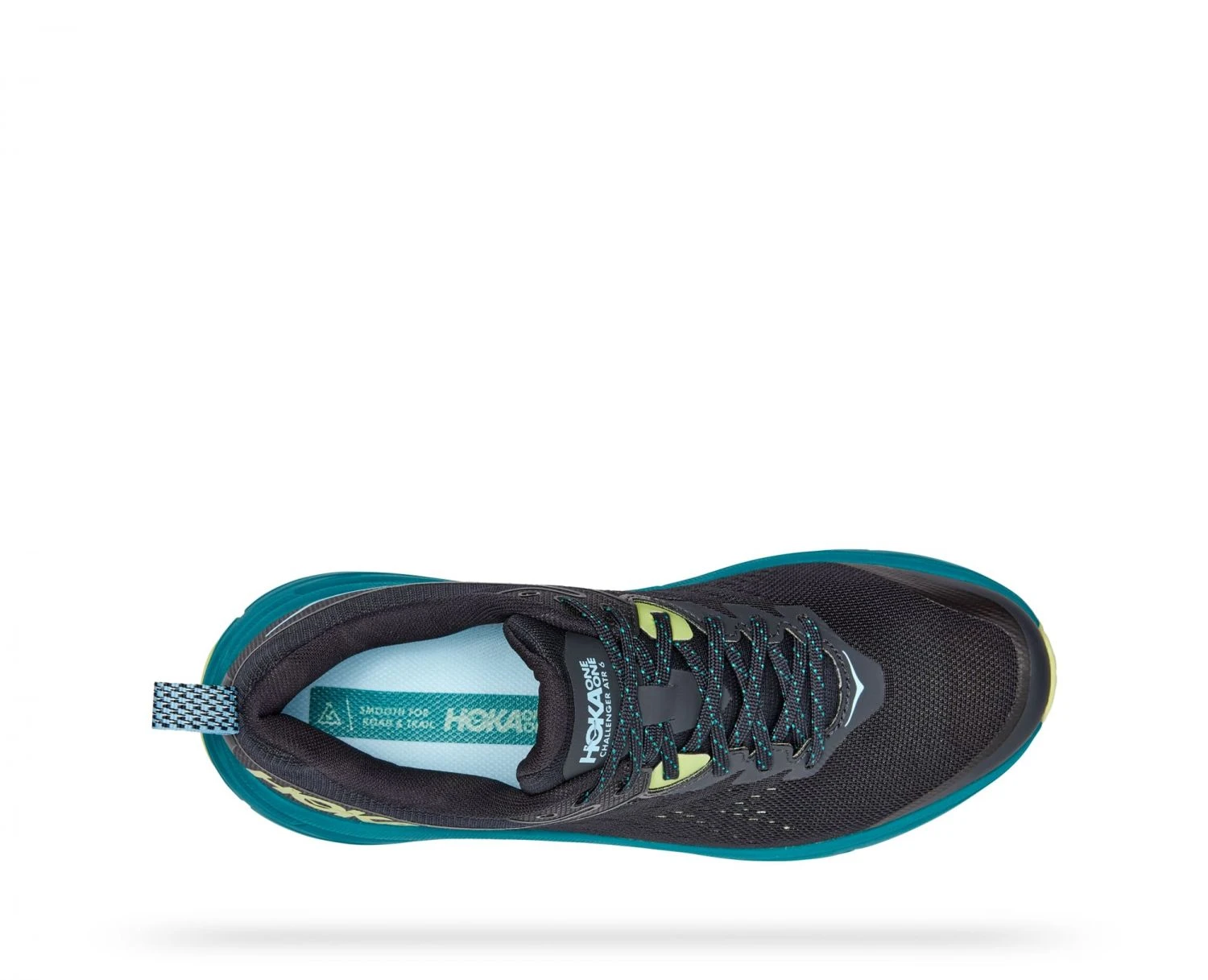 Hoka One One Hoka Challenger ATR 6 Hardloopschoenen Zwart/blauw Heren 3 Hoka One One Hoka Challenger ATR 6 Hardloopschoenen Zwart/blauw Heren - Afbeelding 3