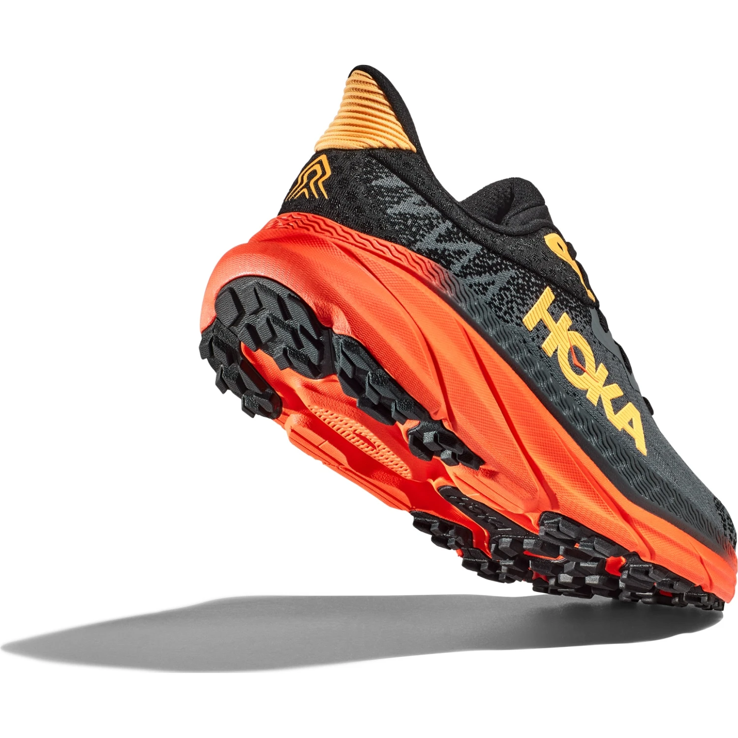 Hoka Challenger 7 Hardloopschoenen Heren - Castlerock / Flame 5 Hoka Challenger 7 Hardloopschoenen Heren - Castlerock / Flame - Afbeelding 5