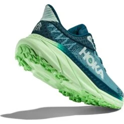 Hoka Challenger 7 Hardloopschoenen Dames - Ocean Mist / Lime Glow -Hoka hoka challenger 7 womens running shoes ocean mist lime glow 6 1502277