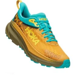 Hoka Challenger 7 GTX Hardloopschoenen Heren - Golden Yellow / Avocado