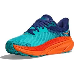 Hoka Challenger 7 Hardloopschoenen Dames - Ceramic / Vibrant Orange -Hoka hoka challenger atr 7 women s running shoes ceramic vibrant orange 3 1364235