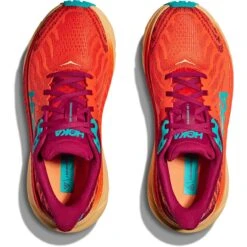 Hoka Challenger 7 Hardloopschoenen Dames - Flame / Cherries Jubilee -Hoka hoka challenger atr 7 women s running shoes flame cherries jubilee 5 1439535 1
