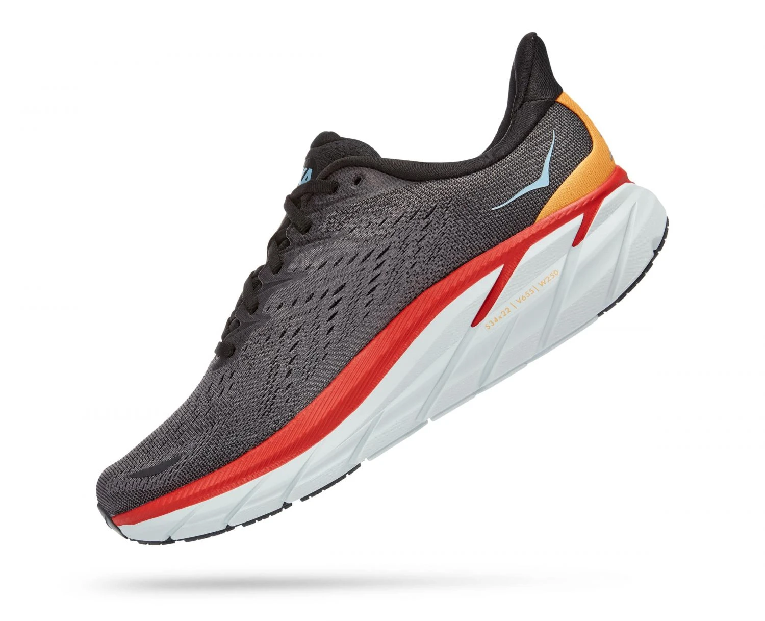 Hoka One One Hoka Clifton 8 Wide Hardloopschoenen Grijs Heren 2 Hoka One One Hoka Clifton 8 Wide Hardloopschoenen Grijs Heren - Afbeelding 2