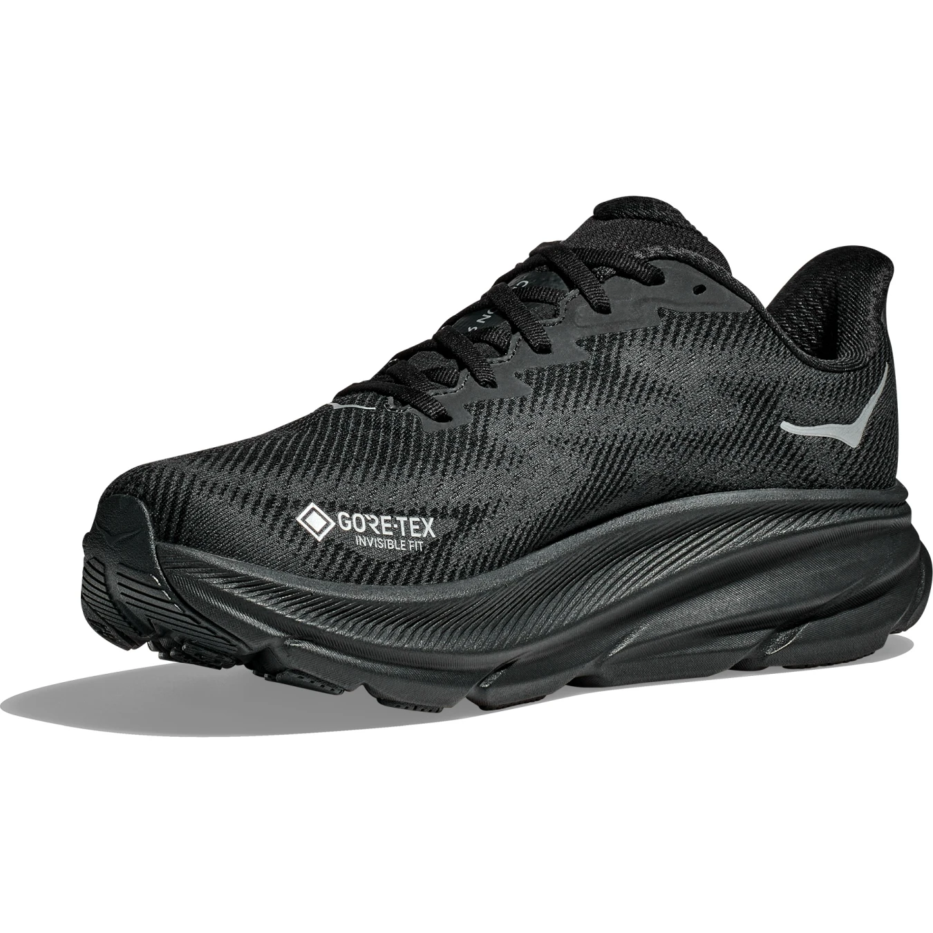 Hoka Clifton 9 GTX Hardloopschoenen - Zwart / Zwart 2 Hoka Clifton 9 GTX Hardloopschoenen - Zwart / Zwart - Afbeelding 2