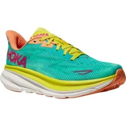 Hoka Clifton 9 Hardloopschoenen Heren - Ceramic / Evening Primrose