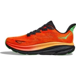 Hoka Clifton 9 Hardloopschoenen Heren - Flame / Vibrant Orange -Hoka hoka clifton 9 running shoes flame vibrant orange 3 1502492